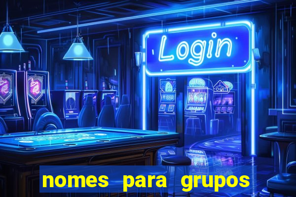 nomes para grupos de amigos cachaceiros